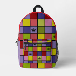 プリントカットソーバッグ プリントバックパック