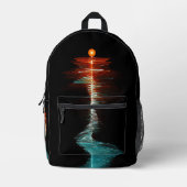 プリントカットソーバッグ プリントバックパック (正面)