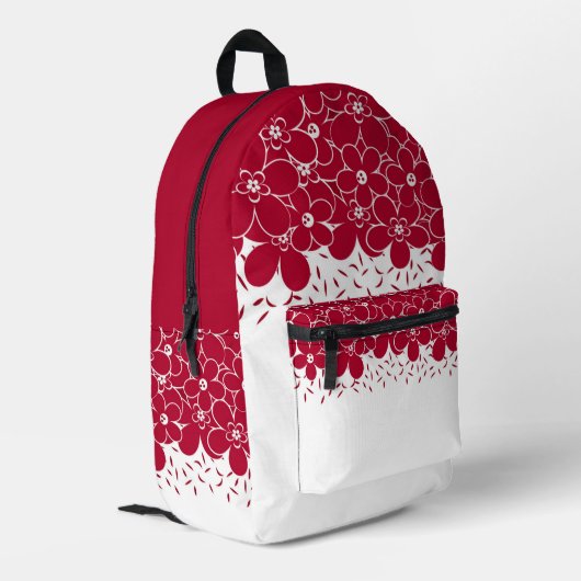 プリントカットソーバッグ プリントバックパック (裏面左端)