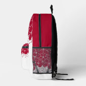 プリントカットソーバッグ プリントバックパック (右)