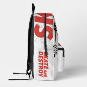 プリントカットソーバッグ プリントバックパック (左)