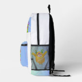 プリントカットソーバッグ プリントバックパック (右)