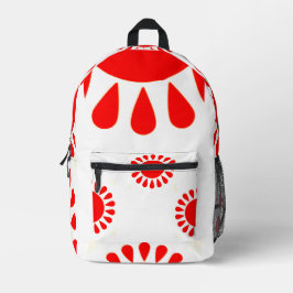 プリントカットソーバッグ プリントバックパック