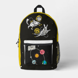 プリントカットソーバッグ プリントバックパック