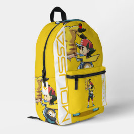 プリントカットソーバッグ プリントバックパック
