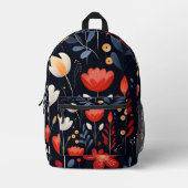 プリントカットソーバッグ プリントバックパック (正面)