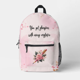 プリントカットソーバッグ プリントバックパック