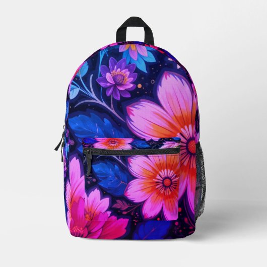 プリントカットソーバッグ プリントバックパック (正面)