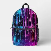 プリントカットソーバッグ プリントバックパック (正面)