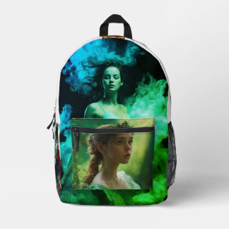 プリントカットソーバッグ プリントバックパック