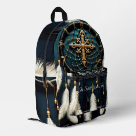 プリントカットソーバッグ プリントバックパック