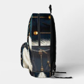 プリントカットソーバッグ プリントバックパック (右)