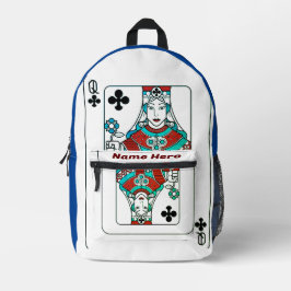 プリントカットソーバッグ プリントバックパック