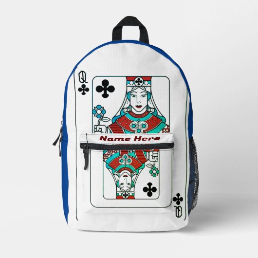 プリントカットソーバッグ プリントバックパック (正面)