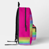 プリントカットソーバッグ プリントバックパック (左)