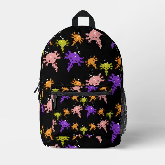 プリントカットソーバッグ プリントバックパック (正面)