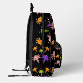 プリントカットソーバッグ プリントバックパック (左)