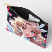 プリントカットソーバッグ/ペンシルケース アクセサリーポーチ (見開き)