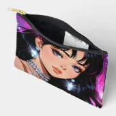 プリントカットソーバッグ/ペンシルケース アクセサリーポーチ (見開き)