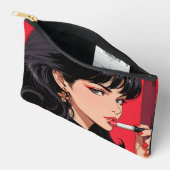 プリントカットソーバッグ/ペンシルケース アクセサリーポーチ (見開き)