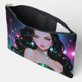 プリントカットソーバッグ/ペンシルケース アクセサリーポーチ (見開き)