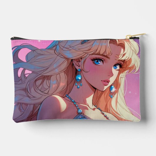 プリントカットソーバッグ/ペンシルケース アクセサリーポーチ (裏面)