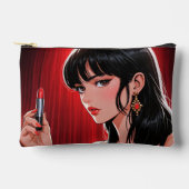 プリントカットソーバッグ/ペンシルケース アクセサリーポーチ (正面)