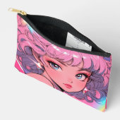 プリントカットソーバッグ/ペンシルケース アクセサリーポーチ (見開き)