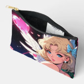 プリントカットソーバッグ/ペンシルケース アクセサリーポーチ (見開き)