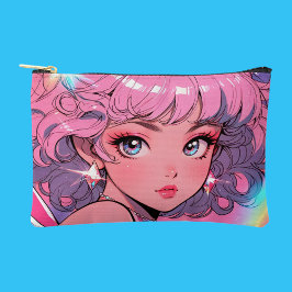 プリントカットソーバッグ/ペンシルケース アクセサリーポーチ