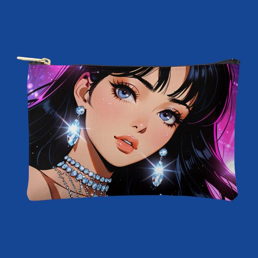 プリントカットソーバッグ/ペンシルケース アクセサリーポーチ