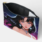 プリントカットソーバッグ/ペンシルケース アクセサリーポーチ (見開き)