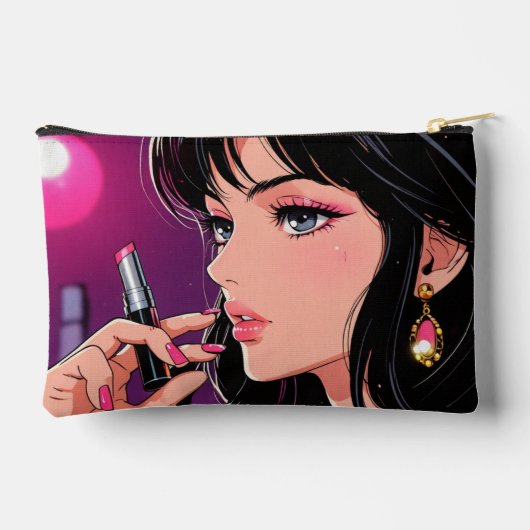 プリントカットソーバッグ/ペンシルケース アクセサリーポーチ (裏面)