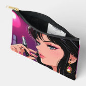 プリントカットソーバッグ/ペンシルケース アクセサリーポーチ (見開き)