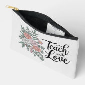 プリントカットソーフローラポーチ アクセサリーポーチ (見開き)