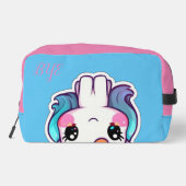 プリントカットソー化粧品バッグ ドップキット (裏面)