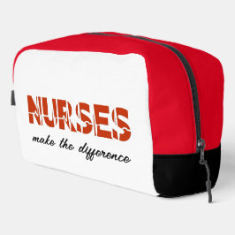 プリントカットソー化粧品バッグ ドップキット