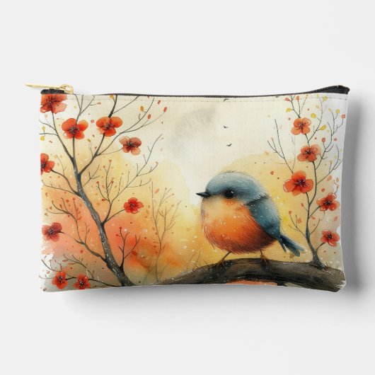 プリントカットソー小包帯 アクセサリーポーチ (正面)