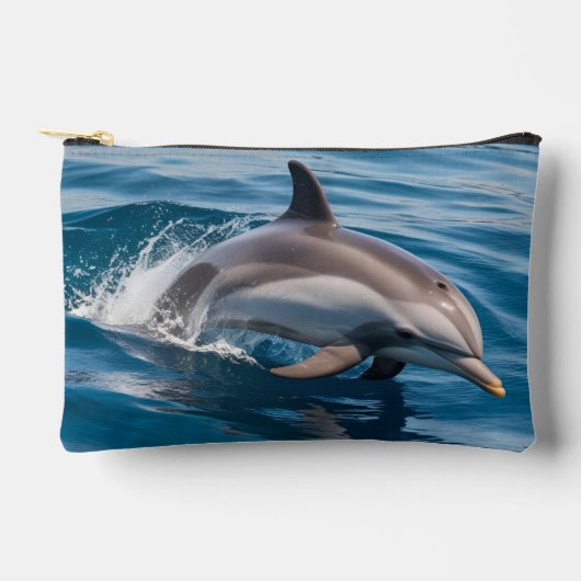 プリントカットソー小包帯 アクセサリーポーチ (正面)