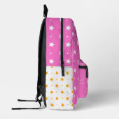 プリントカットバッグ プリントバックパック (左)