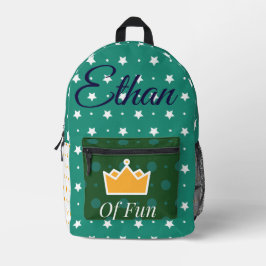 プリントカットバッグ プリントバックパック