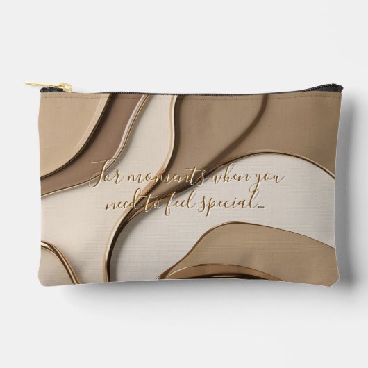 プリントカット縫いバッグ(グラフィックスタイリッシュ) アクセサリーポーチ (正面)