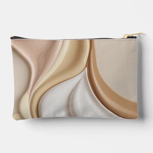 プリントカット縫いバッグ(グラフィックスタイリッシュ) アクセサリーポーチ (裏面)