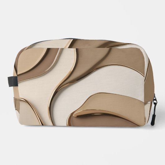 プリントカット縫いバッグ(グラフィックスタイリッシュ) ドップキット (正面)