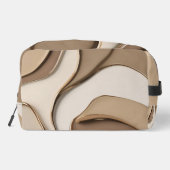 プリントカット縫いバッグ(グラフィックスタイリッシュ) ドップキット (裏面)