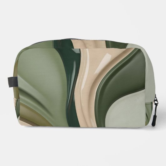 プリントカット縫いバッグ(グラフィックスタイリッシュ) ドップキット (正面)