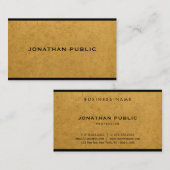 プリントクラフト紙プロフェッショナルスタイリッシュモダン 名刺 (正面/裏面)