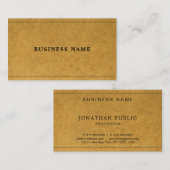 プリントクラフト紙モダン会社プロフェッショナル 名刺 (正面/裏面)