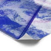 プリントコンテンポラリー宝石トーンseascape Europe ポスター (角)