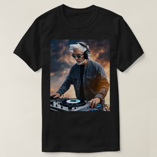 プリントタイトル付きのDJ Tシャツを作成するには、こち Tシャツ (デザイン正面)